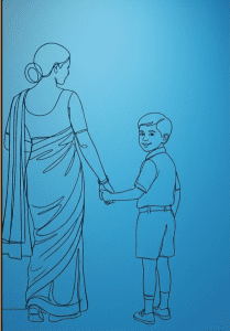 ” মা “