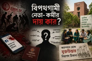 বিপথগামী নেতা-কর্মীর দায় কার?